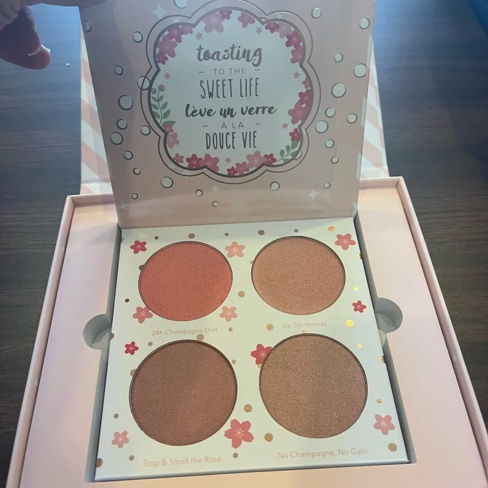 COPY - Cotton Candy Champagne Blush Palette BEAUTY BAKERIE